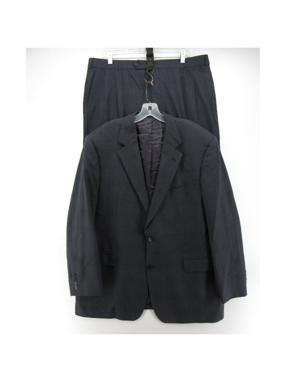 Brooks Brothers Suit 46 Wool Glen Plaid Stretch Classic 346 38X28